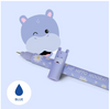 Legami Set 5 Penne cancelline Pinguino, Panda, Lama, Ape e Hippo