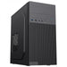 Case Itek PILOT Z23 Lite - Alimentatore incluso 500 Watt - USB 3.0 / Ingresso Audio - Micro Atx - Nero