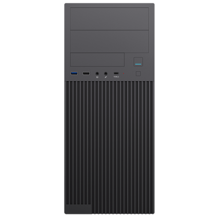 Case Itek PILOT Z27 Lite - Alimentatore incluso 500 Watt - USB 3.0 / Ingresso Audio - Midi Tower Atx - Nero