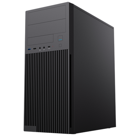 Case Itek PILOT Z27 Lite - Alimentatore incluso 500 Watt - USB 3.0 / Ingresso Audio - Midi Tower Atx - Nero