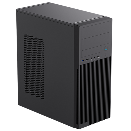Case Itek PILOT Z27 Lite - Alimentatore incluso 500 Watt - USB 3.0 / Ingresso Audio - Midi Tower Atx - Nero