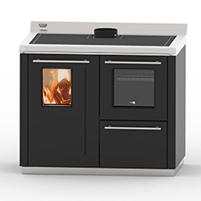 Thermorossi Termocucina a Legna Bosky F30 Square EVO5 30,5 kW