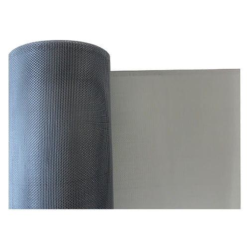 TELA ZANZARIERA ALLUMINIO mt 0,60 x 30 - maglia 18 x 14