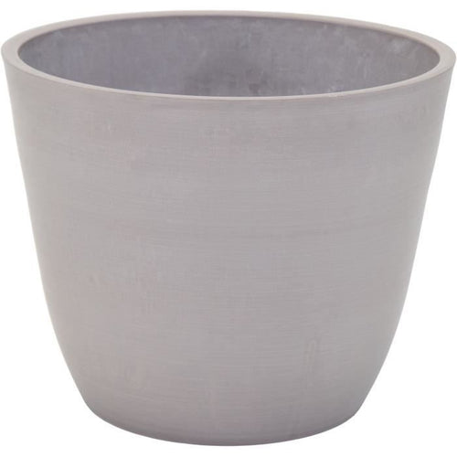 Vaso - MEGA COLLEZIONI - Ecostone Egg -  41 cm - H 33 cm - Tortora