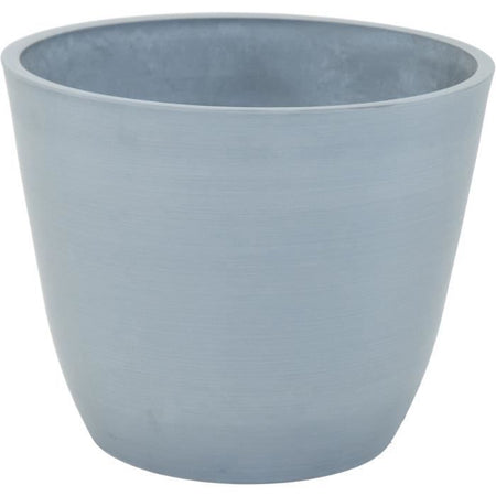 Vaso - MEGA COLLEZIONI - Ecostone Egg -  41 cm - H 33 cm - Grigio