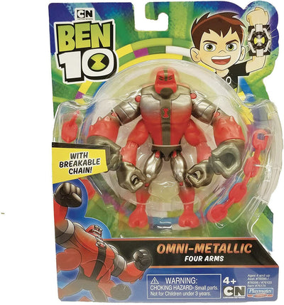 Ben 10 Omni-Metallic Four Arms figura articolata Giochi Preziosi