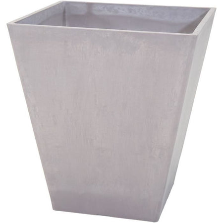 Vaso - MEGA COLLECTIONS - Ecostone Quadrato - 48 x 57 cm - Tortora