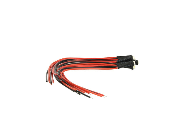 10 Pezzi Micro Mini Lampada Led Con Filo 24V Smd 3528 Colore Verde Luci Spia Per Allestimento Camion Barca