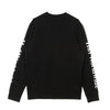 HUF Felpa Girocollo Uomo Essentials Domestic Crew Black da uomo