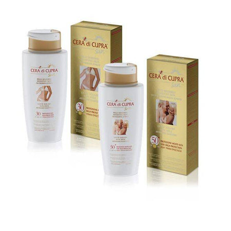 Cera di cupra latte solare spf50+