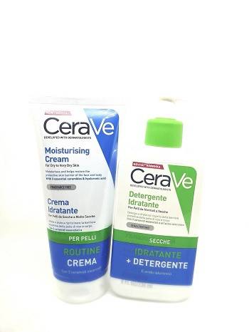 Cerave sleever crema idratante 177ml + detergente 236ml