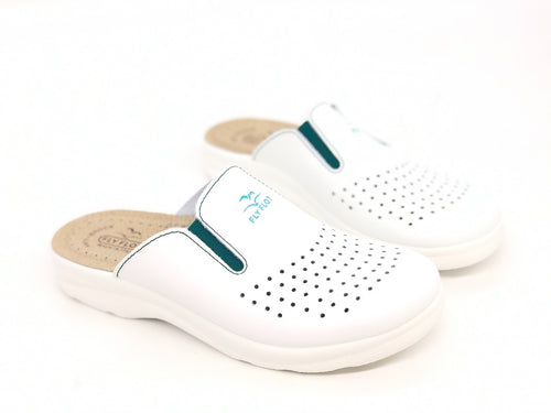 FLY FLOT ciabatte uomo bianche2
