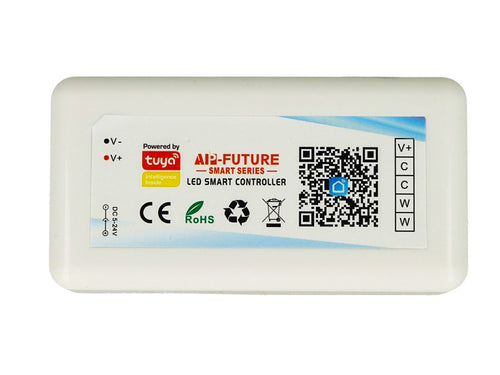 Mini Centralina Tuya Smart Controller Wi-Fi Led Dimmer CCT CW 2 Canale Compatibile Con Alexa Google Home
