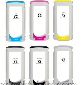 130ml Pigmente MBK for HP T1100,T1200,T1300,T2300#72
