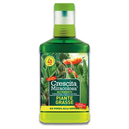 Concime Crescita Miracolosa Piante Grasse Bio 200 ml