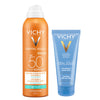 Vichy capital soleil spray invisibile spf 50effetto asciutto 200ml + doposole100ml