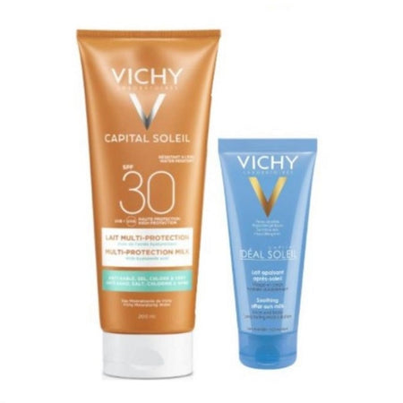 Vichy capital soleil latte multi-protezione 30 200ml + doposole 100ml