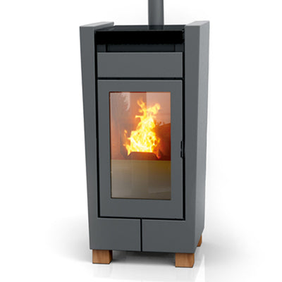 Thermorossi Stufa a Pellet Canalizzabile Mood Plus 10.2kW