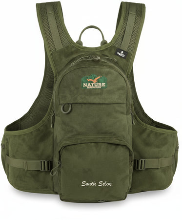 Nature by Marsupio Zaino Gilet per la caccia suede Selva
