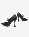 Nero Giardini décolleté in nappa nero I514490DE100