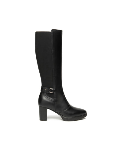 Nero Giardini stivali donna in pelle nero I514600D100