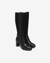 Nero Giardini stivali donna in pelle nero I514600D100