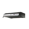 Cappa ad Incasso sottopensile 60 cm Finitura Nero e Acciaio Faber TCH04 PLUS SS16A 741 300.0557.489
