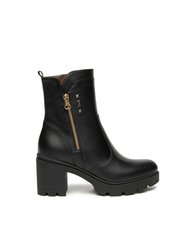 Nero Giardini stivaletti donna in pelle nero I514880D100