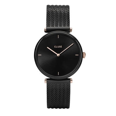 Orologio Cluse Triomphe nero - 34 mm