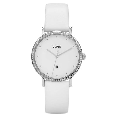 Orologio Cluse Le Couronnement bianco - 33 mm