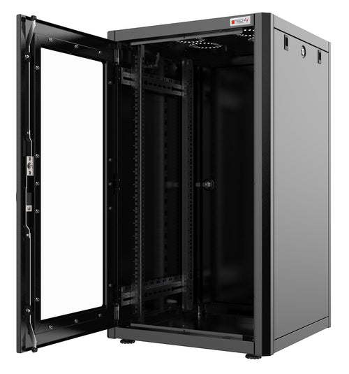 Armadio Rack 19'' 600x800 32 Unità Nero serie Easynet