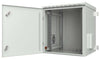 Armadio Rack 19'' a Parete 20U Grigio IP55 Porta Cieca prof. 600 mm