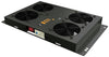 Kit di Ventilazione a Soffitto per Rack 19'' 4 Ventole Nero