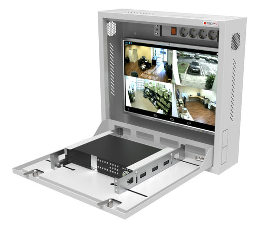 Box di Sicurezza per DVR e Sistemi di Videosorveglianza Grigio