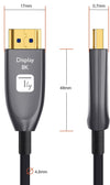 Cavo Ottico Attivo HDMI&trade 2.1 Active Optical Cable 8K 48Gbps eARC HDMI&trade A/A M/M 15m