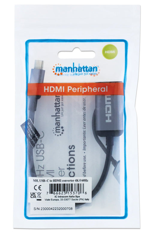 Adattatore USB-C&trade a HDMI 4K@60Hz