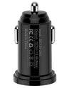 Mini Caricatore da Auto 2 Porte USB-A 24W/4.8A Nero