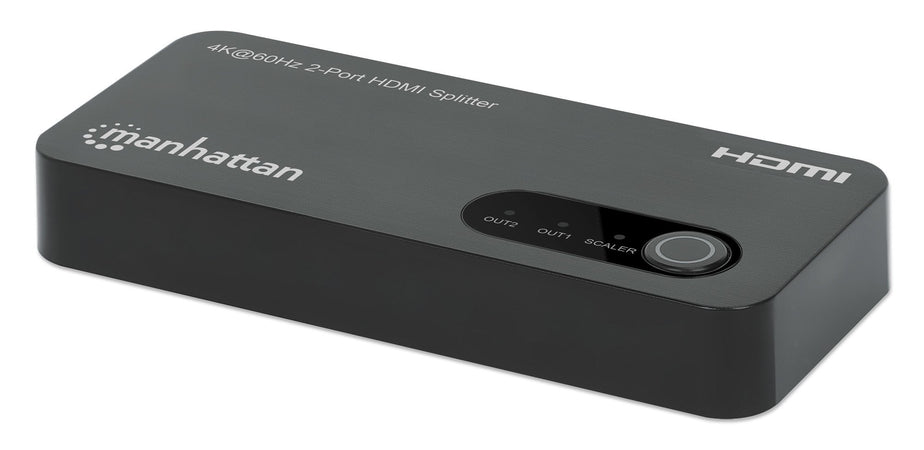 Splitter HDMI 4K@60Hz UHD 3D con LED 2 vie