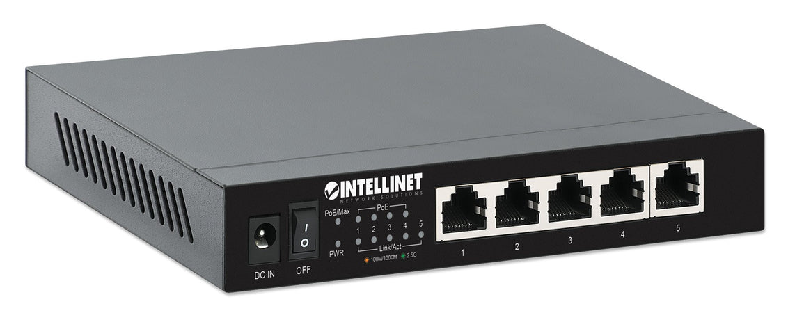 Ethernet Switch POE+ 5 Porte 2.5G