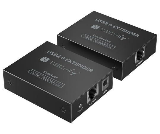 Extender USB 2.0 High-Speed 4 porte su cavo Cat.6 150m