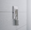 Adattatore Salvaspazio Extra Flat Spina Italiana 10A Angolata Presa Italiana 10A Nero
