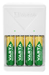 Caricabatterie Compatto a Spina Pocket Charger per 4 pile AA/AAA