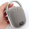 Mini Altoparlante Wireless BT V5.3 Speaker Luce LED Vivavoce TF USB Grigio
