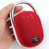 Mini Altoparlante Wireless BT V5.3 Speaker Luce LED Vivavoce TF USB Rosso