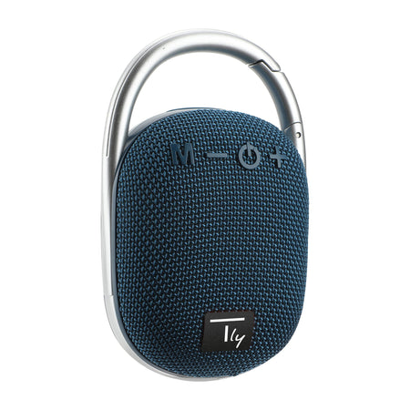Mini Altoparlante Wireless BT V5.3 Speaker Luce LED Vivavoce TF USB Blu
