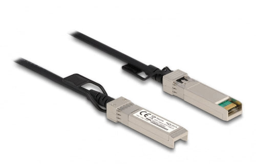Cavo in Rame Twinax Passivo con Connettori SFP+ 10Gb 1m Nero
