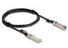 Cavo in Rame Twinax Passivo con Connettori SFP+ 10Gb 1m Nero