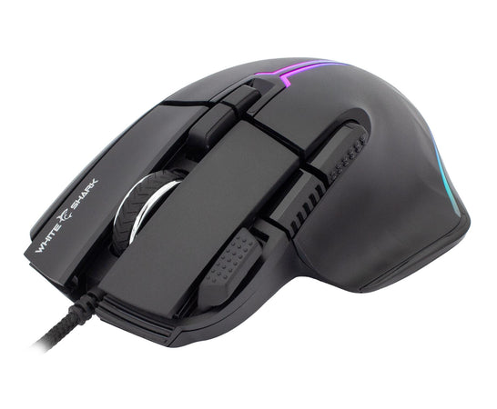 Mouse Gaming RGB USB 12000 dpi 9 Tasti Nero Marrok