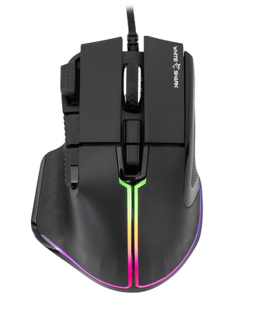 Mouse Gaming RGB USB 12000 dpi 9 Tasti Nero Marrok