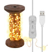 Bobina con Filo di Rame 150 Luci LED IP22 USB Interruttore On Off
